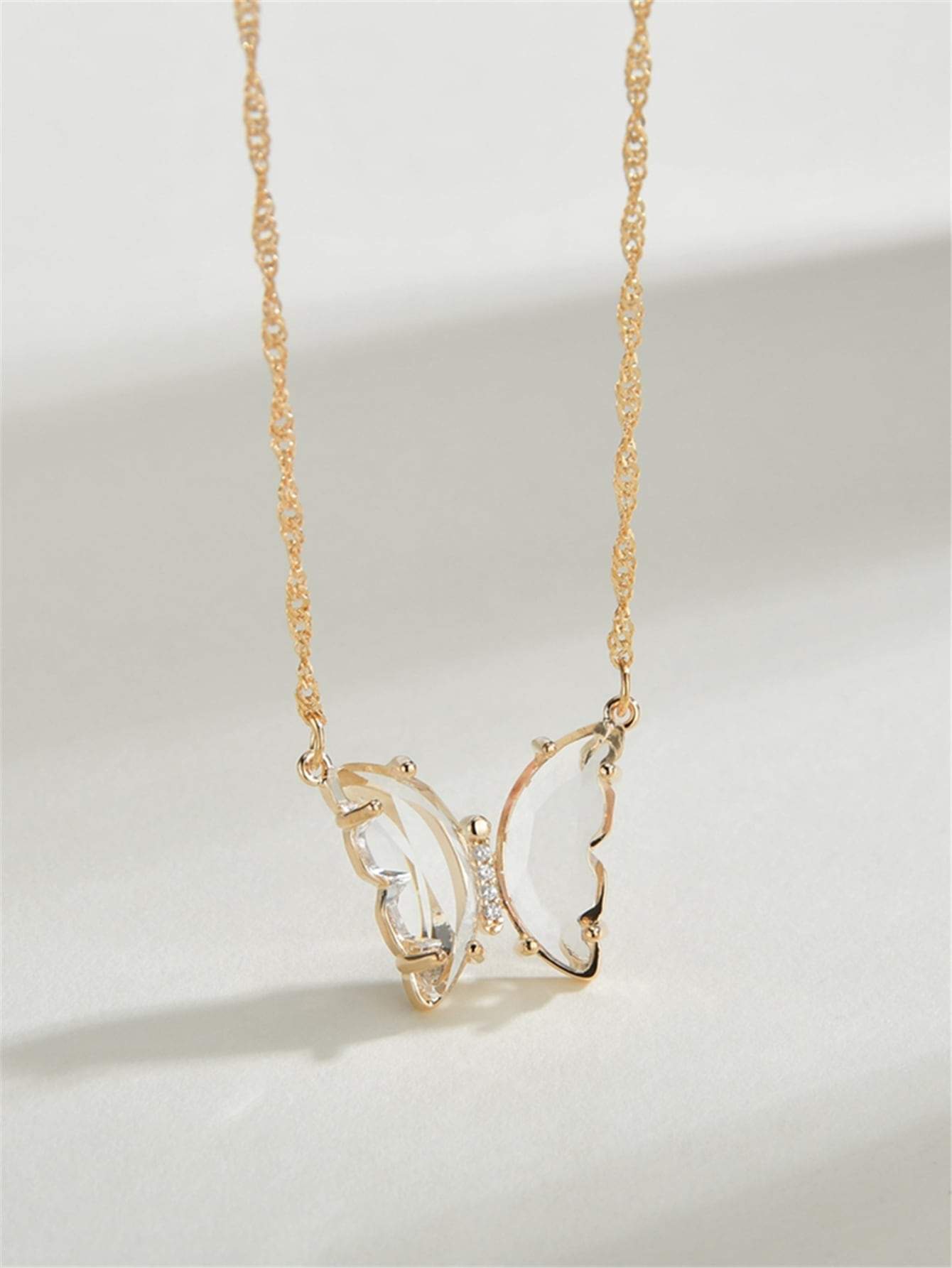 Butterfly Decor Necklace for Women