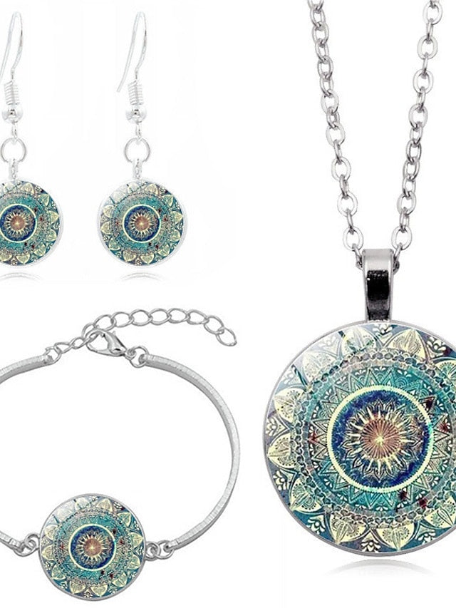 necklace Chic & Modern Street Flower Jewelry Sets / Green / Fall / Winter / Spring / Summer for Women