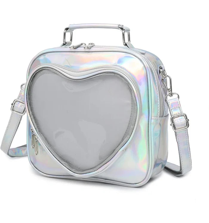 Clear Heart Laser Bag