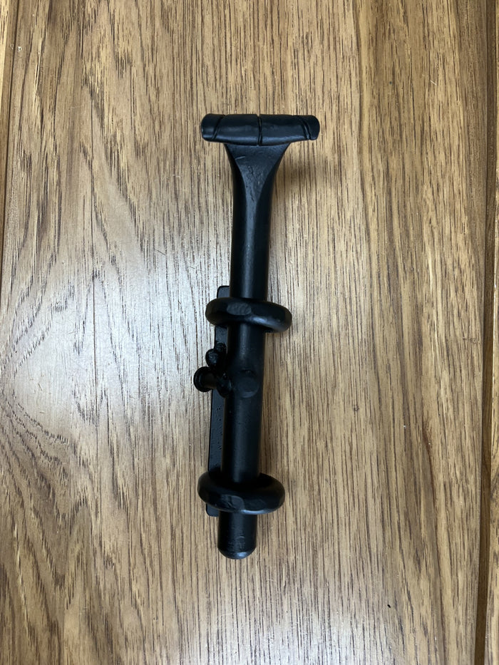 Clearance-Weld-On Rustic Style Cane Bolt For Bottom 6"- BPC