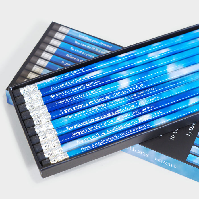 Disappointing Affirmations Graphite Pencils