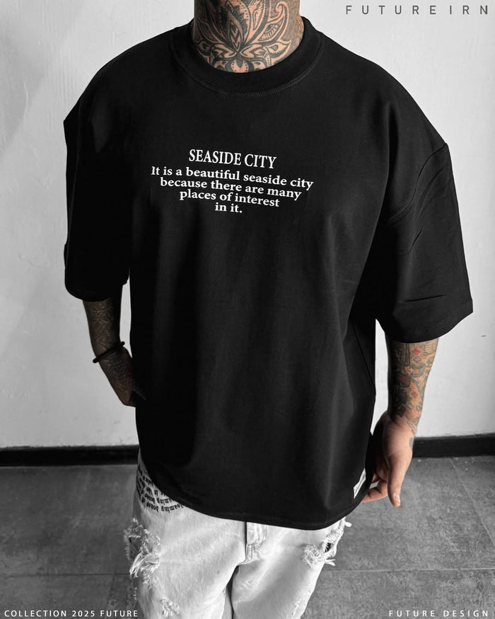 High Quality Oversized Embroidered T-Shirt