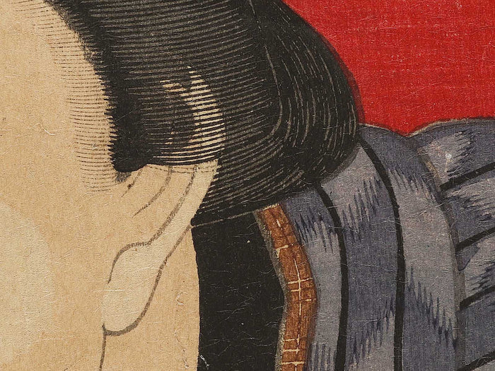 Ichinoya Fujitaro from the series Dainihon rikishi retsuden by Hachisuka Kuniaki / BJ325-199