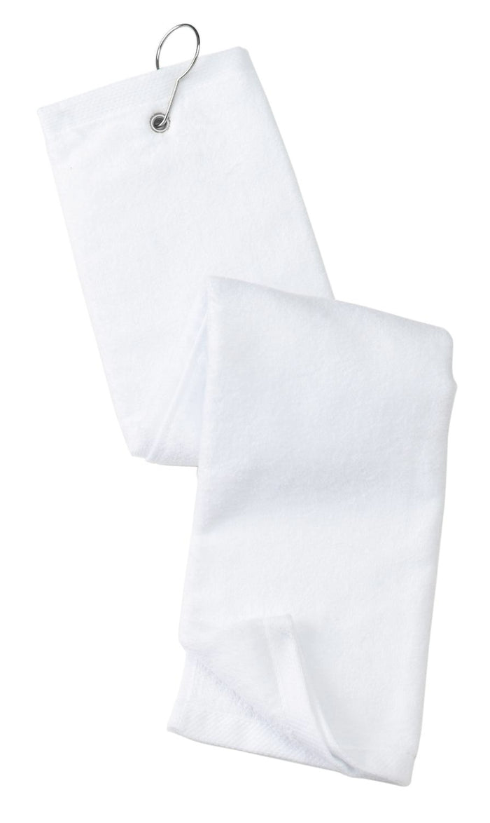 Port Authority® Grommeted Tri-Fold Golf Towel. TW50