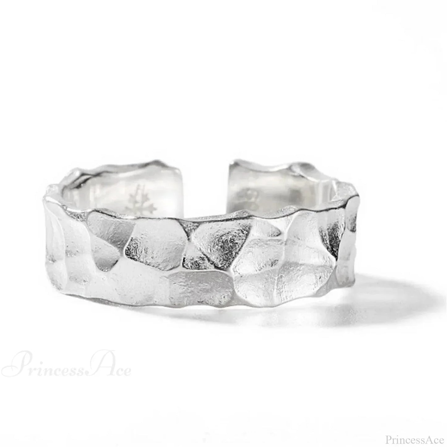 Stylish Silver Simple Gothic Ring