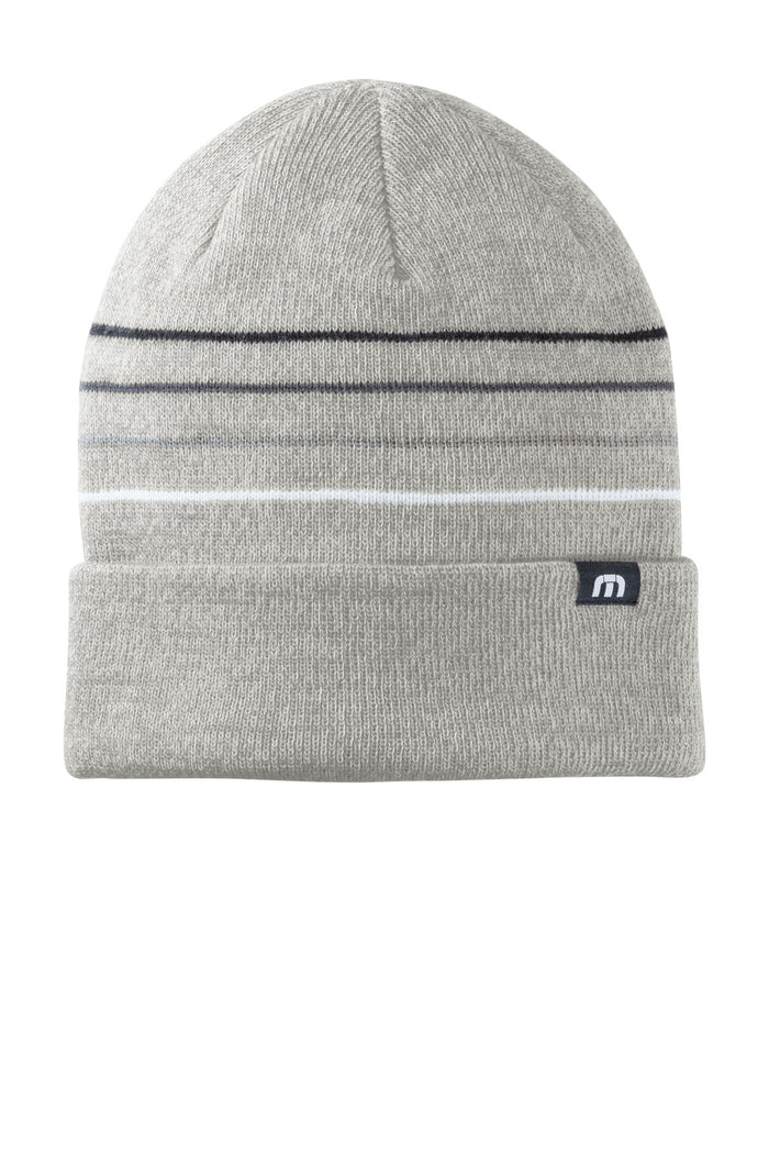 TravisMathew Striped Cuffed Beanie TM1MY393