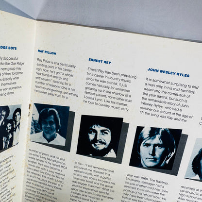 1979 Country Music Fan Fair Memorabilia Bundle MCA Records Fan Facts Booklet Nashville Souvenirs