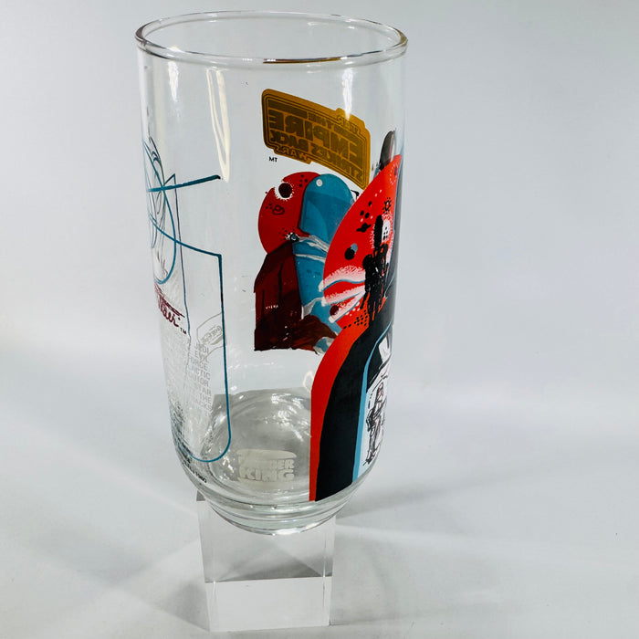 1980 Star Wars Empire Strikes Back Darth Vader Boba Fett Glass