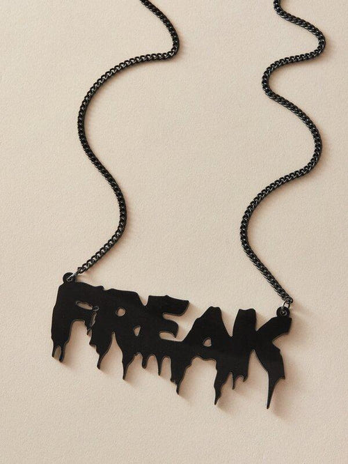 1pc Letter Charm Necklace for Women
