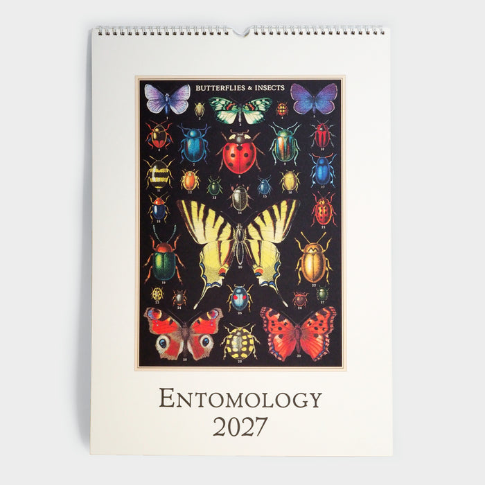 2027 Entomology Wall Calendar
