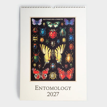 2027 Entomology Wall Calendar