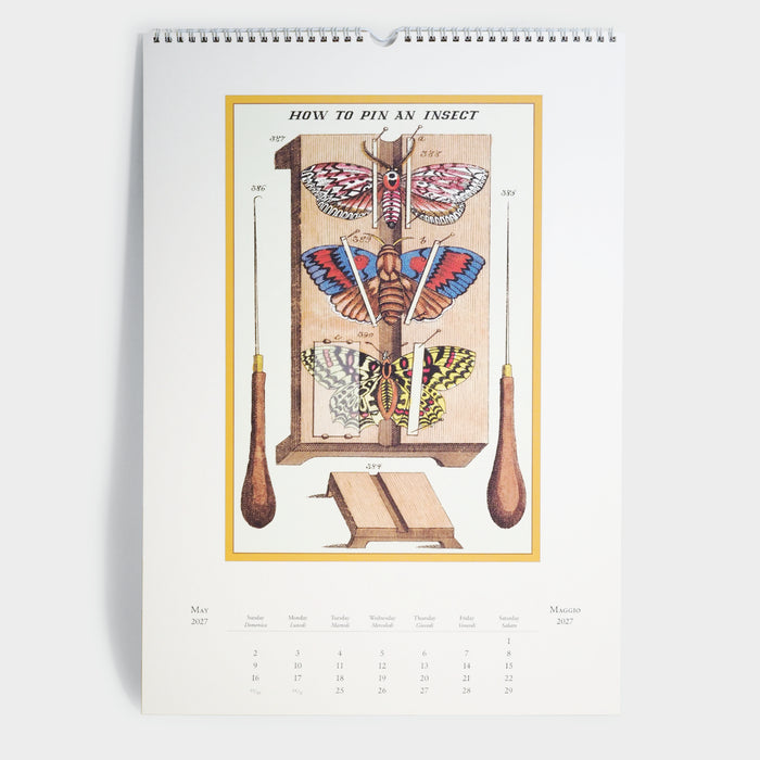 2027 Entomology Wall Calendar