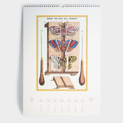 2027 Entomology Wall Calendar