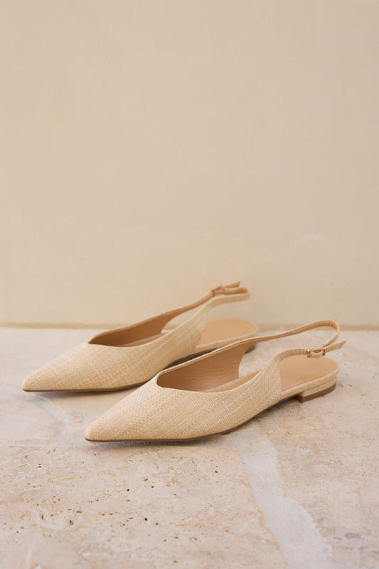 Malani Flats Natural Raffia