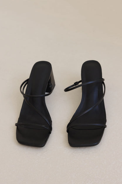 Yazmin Heel Black