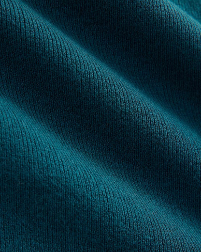 Knit Square-Neck Midi Dress | Reflecting Pond