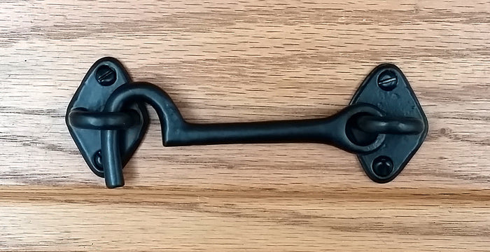 4" Plain Cabin Hook - Wild West Hardware