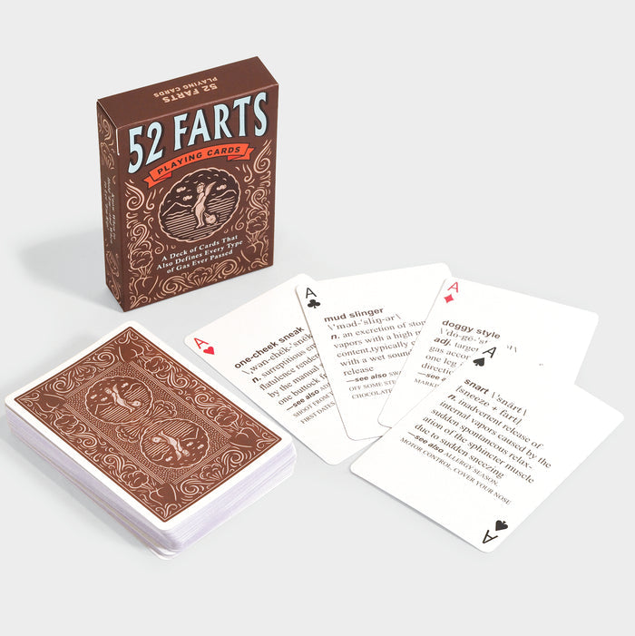 52 Farts Playing Cards Deck