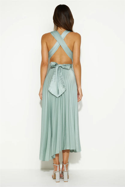 Prime Asset Midi Dress Sage