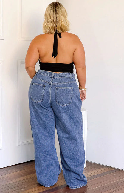 Amora Black Crop Top