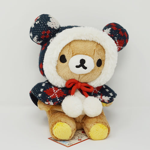2014 Rilakkuma with Knit Cape Plush - San-X