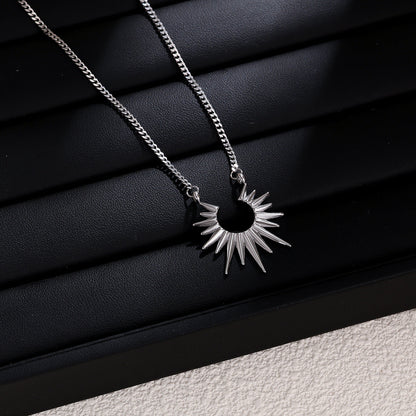Vintage Style Gold Plated Sunflower Collar Necklace