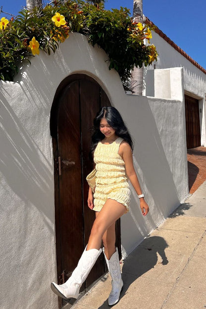 Tango Yellow Shorts