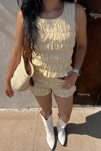 Tango Yellow Shorts