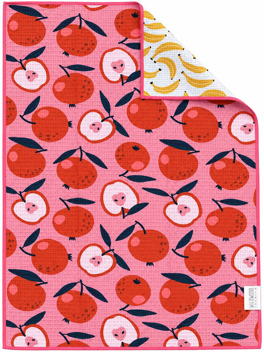 APPLES & BANANAS MICROFIBER - HAND TOWEL