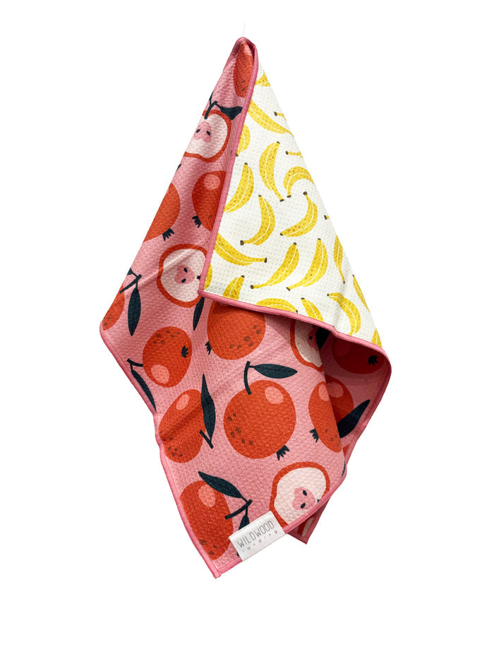 APPLES & BANANAS MICROFIBER - HAND TOWEL