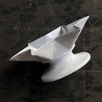 Astier de Villatte Etoile (Star) Bowl on Stand