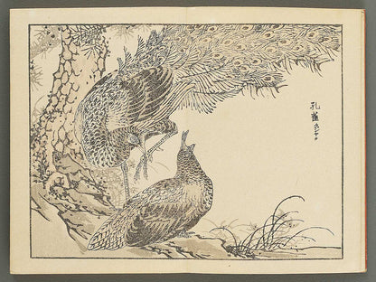 Bairei gafu (Kacho no bu) by Kono Bairei / BJ351-113