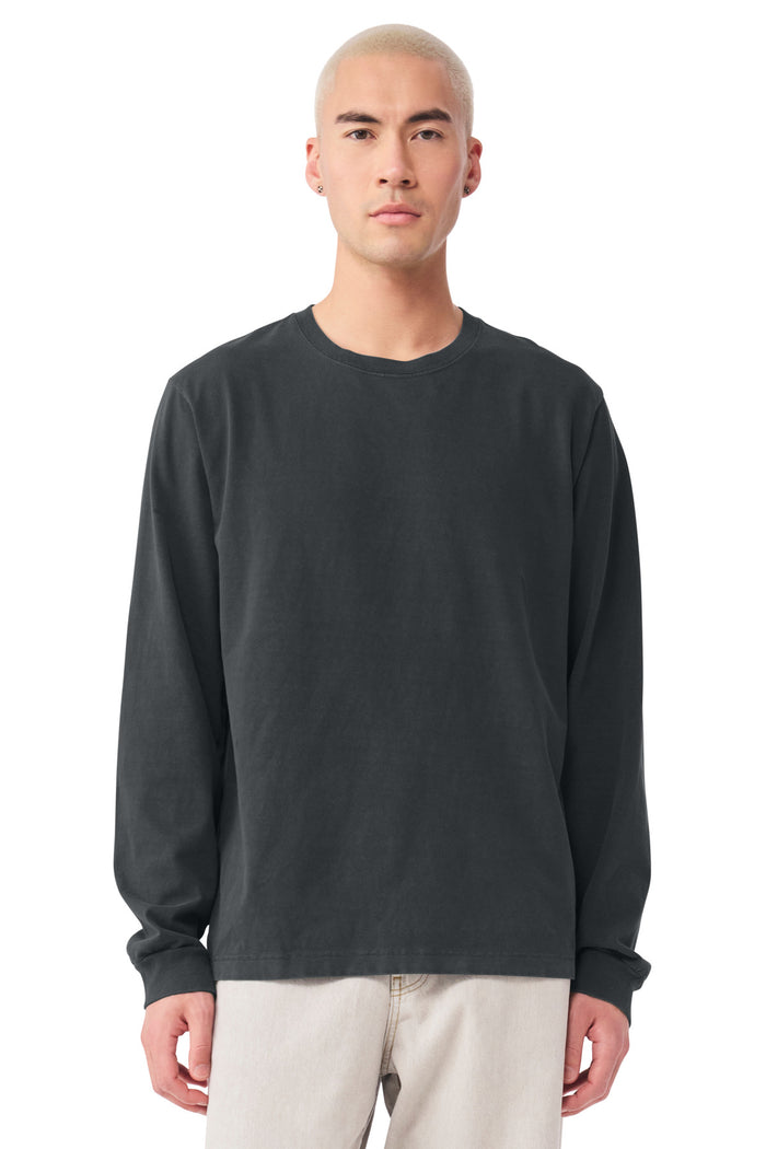 BELLA+CANVAS® Unisex Heavyweight Garment-Dyed Long Sleeve Tee BC4851GD