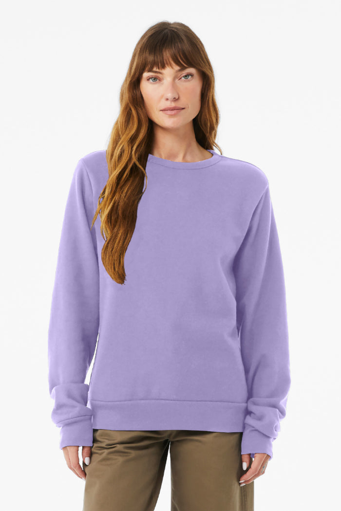 BELLA+CANVAS® Unisex Sponge Fleece Classic Crewneck Sweatshirt BC3911