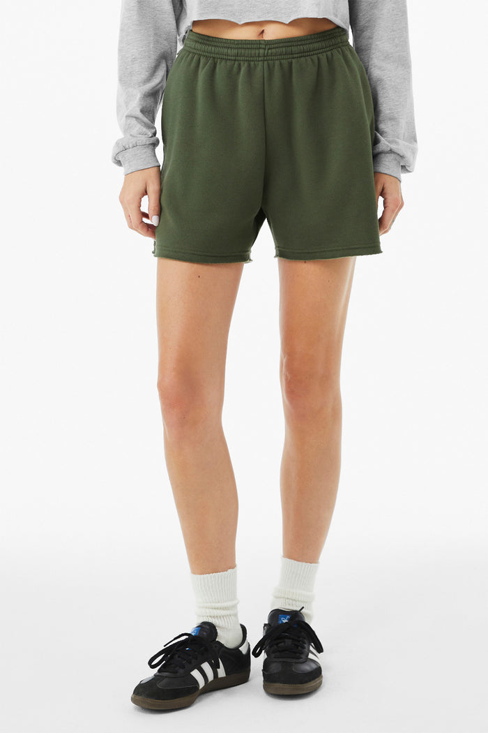 BELLA+CANVAS® Women's Cutoff Sweatshort BC3787