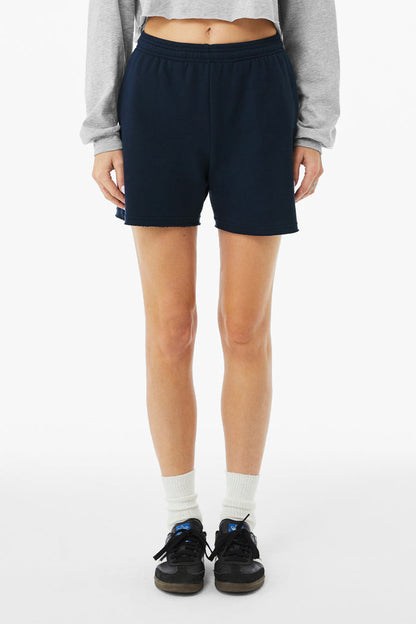 BELLA+CANVAS® Women's Cutoff Sweatshort BC3787