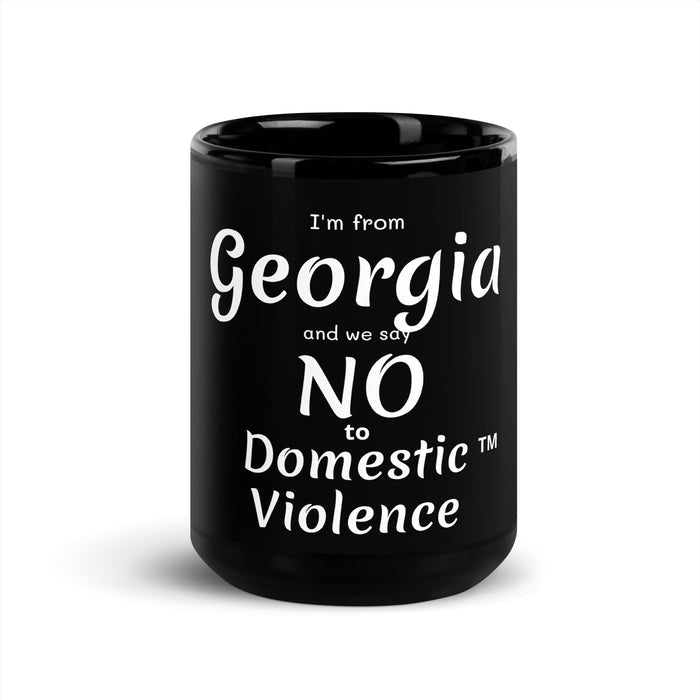 Black Glossy Mug