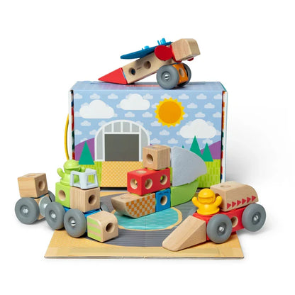 Blockables Vehicle Play Set