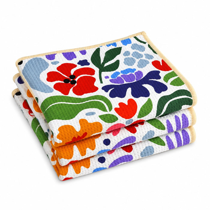 BLOSSOM MICROFIBER - DISH CLOTH