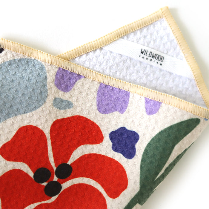 BLOSSOM MICROFIBER - DISH CLOTH