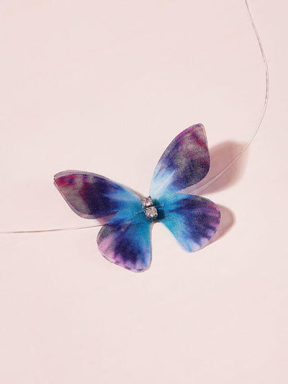 Butterfly Decor Choker for Women
