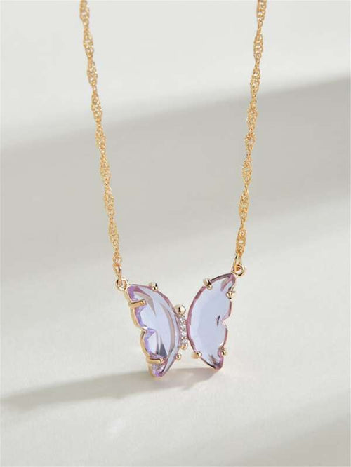 Butterfly Decor Necklace for Women