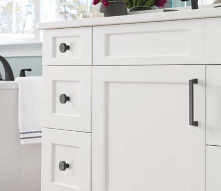 Cabinet Pulls - Blackrock Series - 5-1/16" Inch Center to Center - Black Bronze Finish - Sold Individually