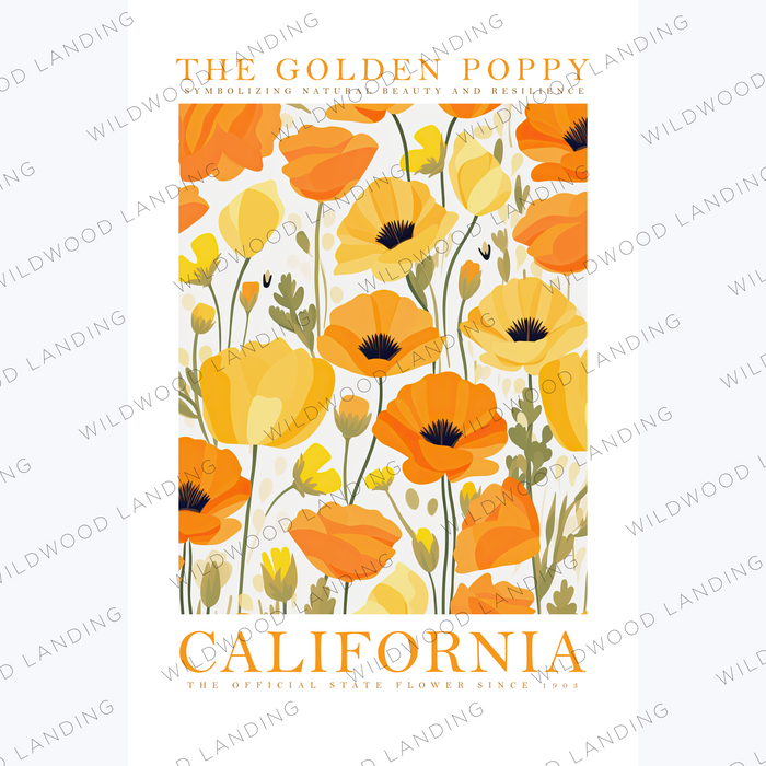 CALIFORNIA STATE FLOWER