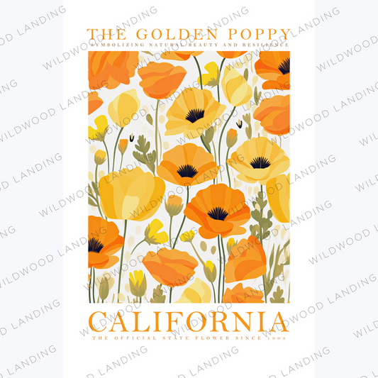 CALIFORNIA STATE FLOWER