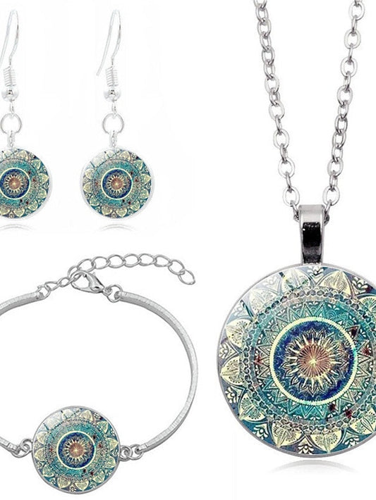 necklace Chic & Modern Street Flower Jewelry Sets / Green / Fall / Winter / Spring / Summer for Women