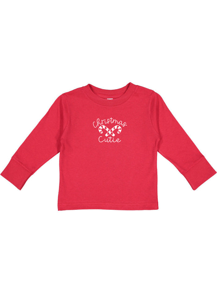 CHRISTMAS CUTIE - TODDLER TSHIRT EMB