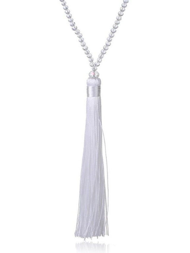 1pc Pendant Necklace Necklace For Glass Long Spike / Y Necklace / Long Necklace for Women