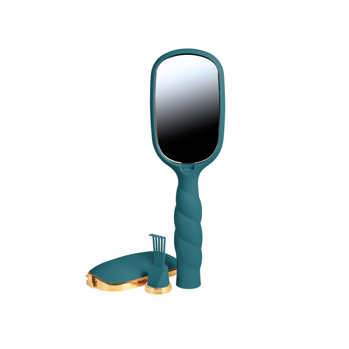Detangler Hair Brush for Fine Hair - Teal With It