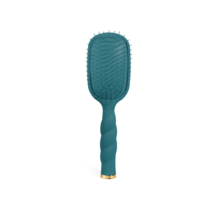 Detangler Hair Brush for Medium Hair - Teal With It